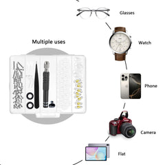 Gift-ready KJSHENDI eyeglass repair kit