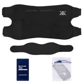 K&K seamless castor oil pack wrap set – product image showing full kit