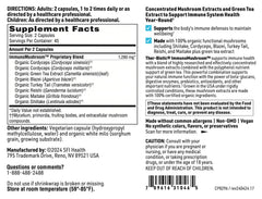 Green tea leaf extract included in Immunomax