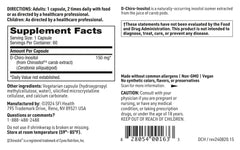 60 vegetarian capsules bottle