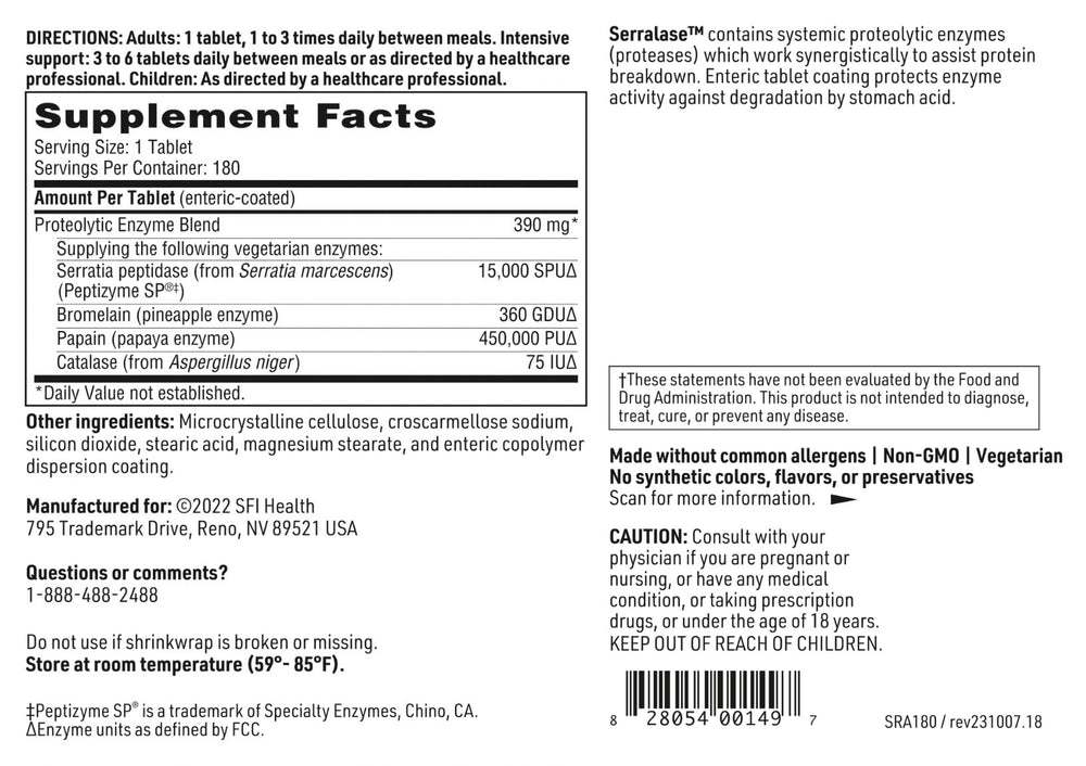 Bromelain from pineapple, papain from papaya, and catalase enzymes