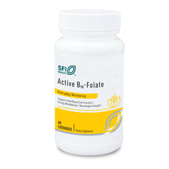 Klaire Labs SFI Health Active B12 Folate Lozenge bottle
