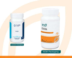 60 GABA capsules in Klaire Labs bottle