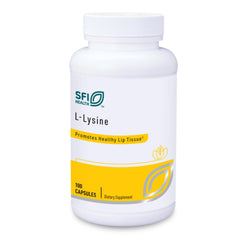 Klaire Labs SFI Health L-Lysine 500 mg bottle with label