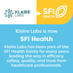 Bottle of Klaire Labs SFI Health Magnesium Citrate supplement