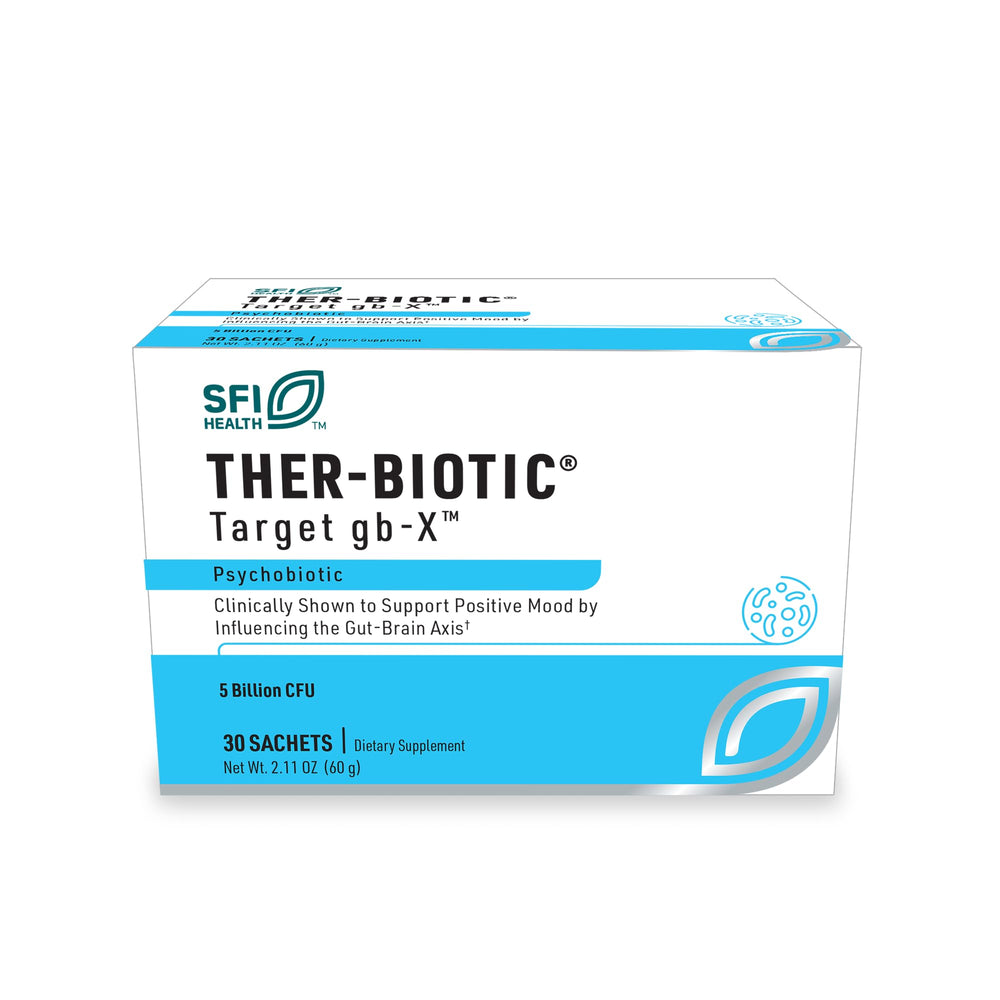 Klaire Labs SFI Health Probiotic Powder bottle and sachets (30 packets)