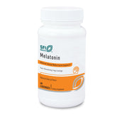 Front view of Klaire Labs SFI Health Melatonin Lozenge 1mg package