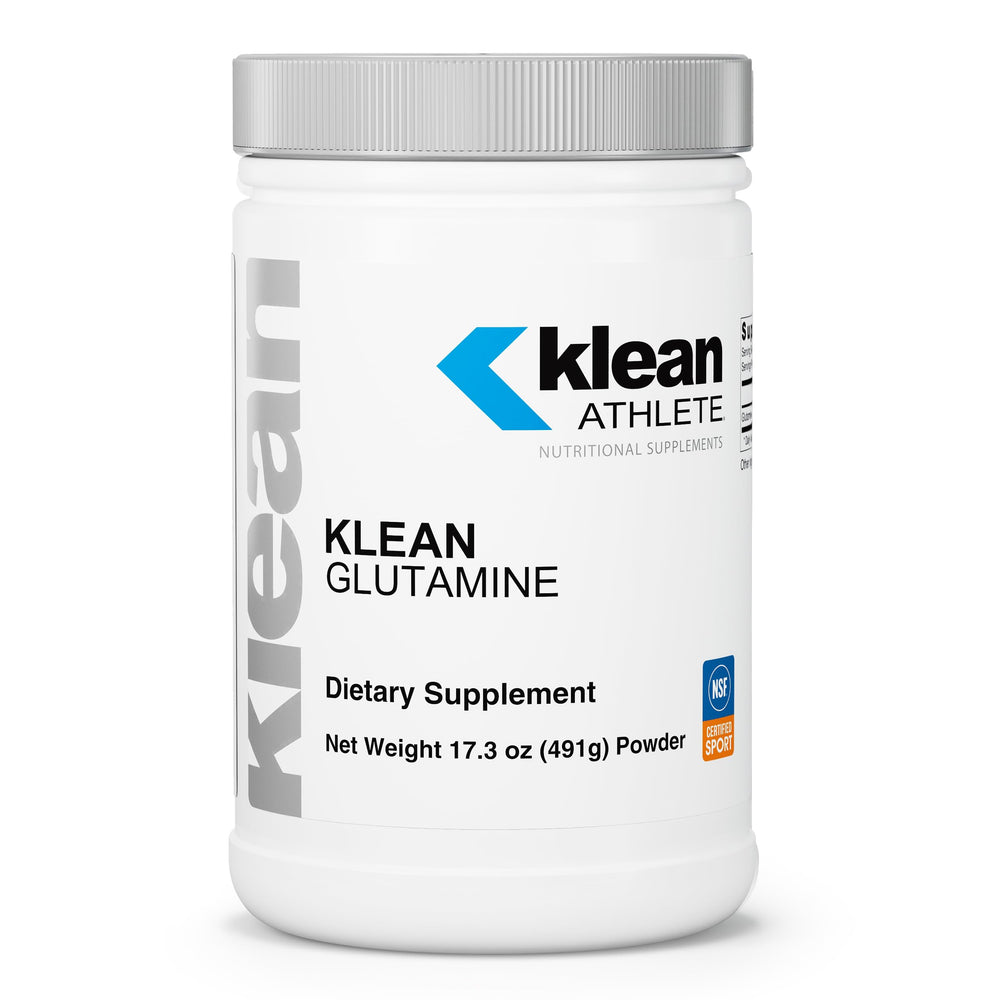 Bottle of Klean Athlete Klean Glutamine 17.3 oz