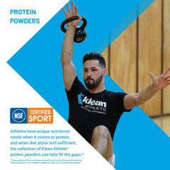 Klean Athlete Klean Isolate natural vanilla label as versatile smoothie base