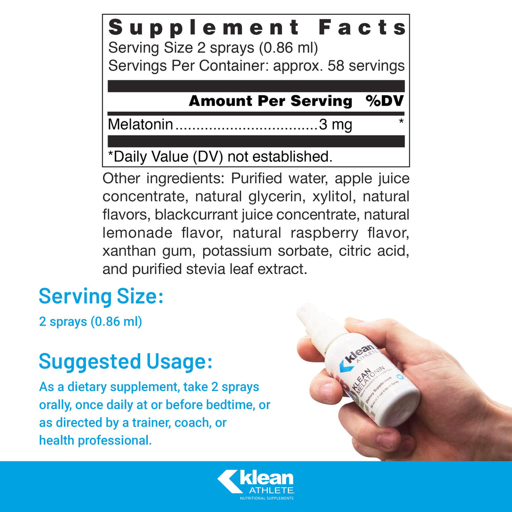 Close-up of the Raspberry Lemonade Melatonin bottle label