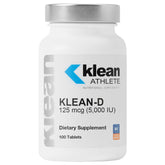 Klean-D 5000 IU Vitamin D3 bottle - hero image