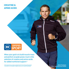 HMB with vitamin D3 and glutamine ingredients graphic