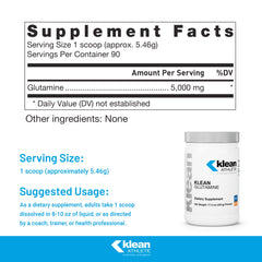 Close-up of 5,000 mg per serving highlight on label