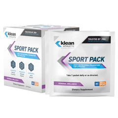 Klean Sport Pack individual daily packet on white background