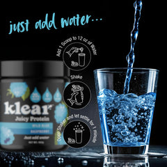 Gluten-free fruity protein powder by Klear