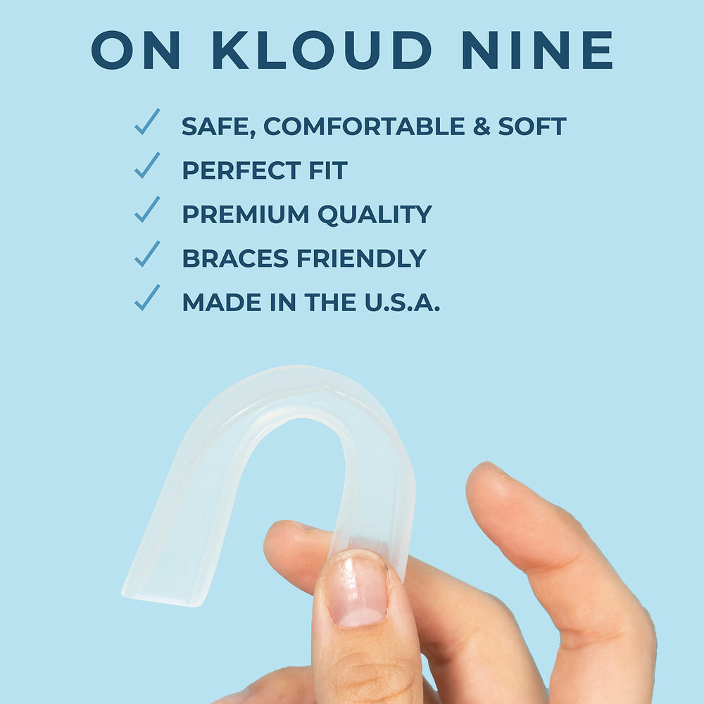 Front view of Clear Kloud Night Guard