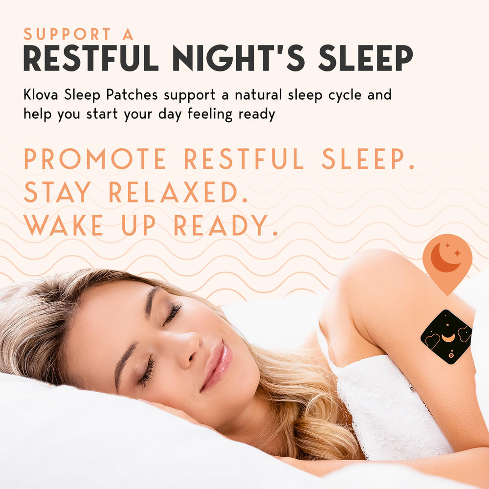 Ingredients of Klova Melatonin-Free Sleep Patch: Ashwagandha, Hops, Valerian, GABA, L-Theanine