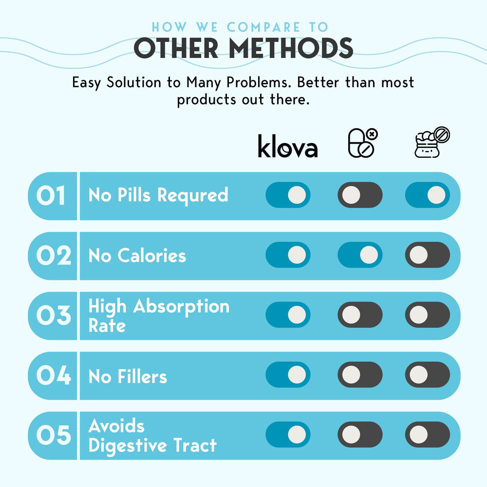Applying Klova Sleep Patch to skin for overnight use