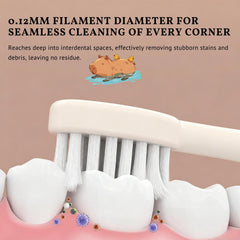 Child-sized brush heads designed for small hands