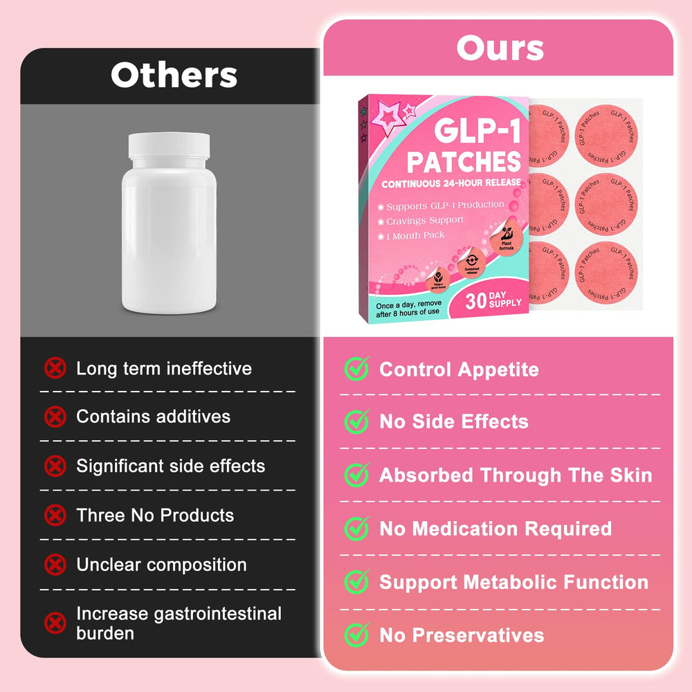 Close-up of plant-based essences used in the patch