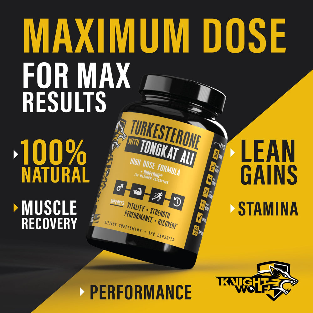 Knight Wolf Supps Bioperine delivery system visual highlighting improved absorption