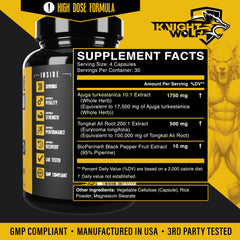 Knight Wolf Supps USA made facility badge signaling stringent quality control