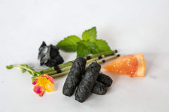 4 pack of Knotty Floss bamboo charcoal floss refills