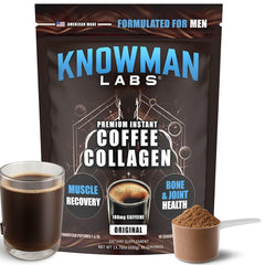 Knowman Labs Premium Collagen for Men packaging