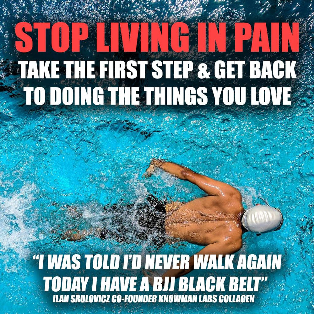 Knowman Labs collagen protein powder for men and women