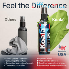 1x 2oz Koala lens cleaner bottle