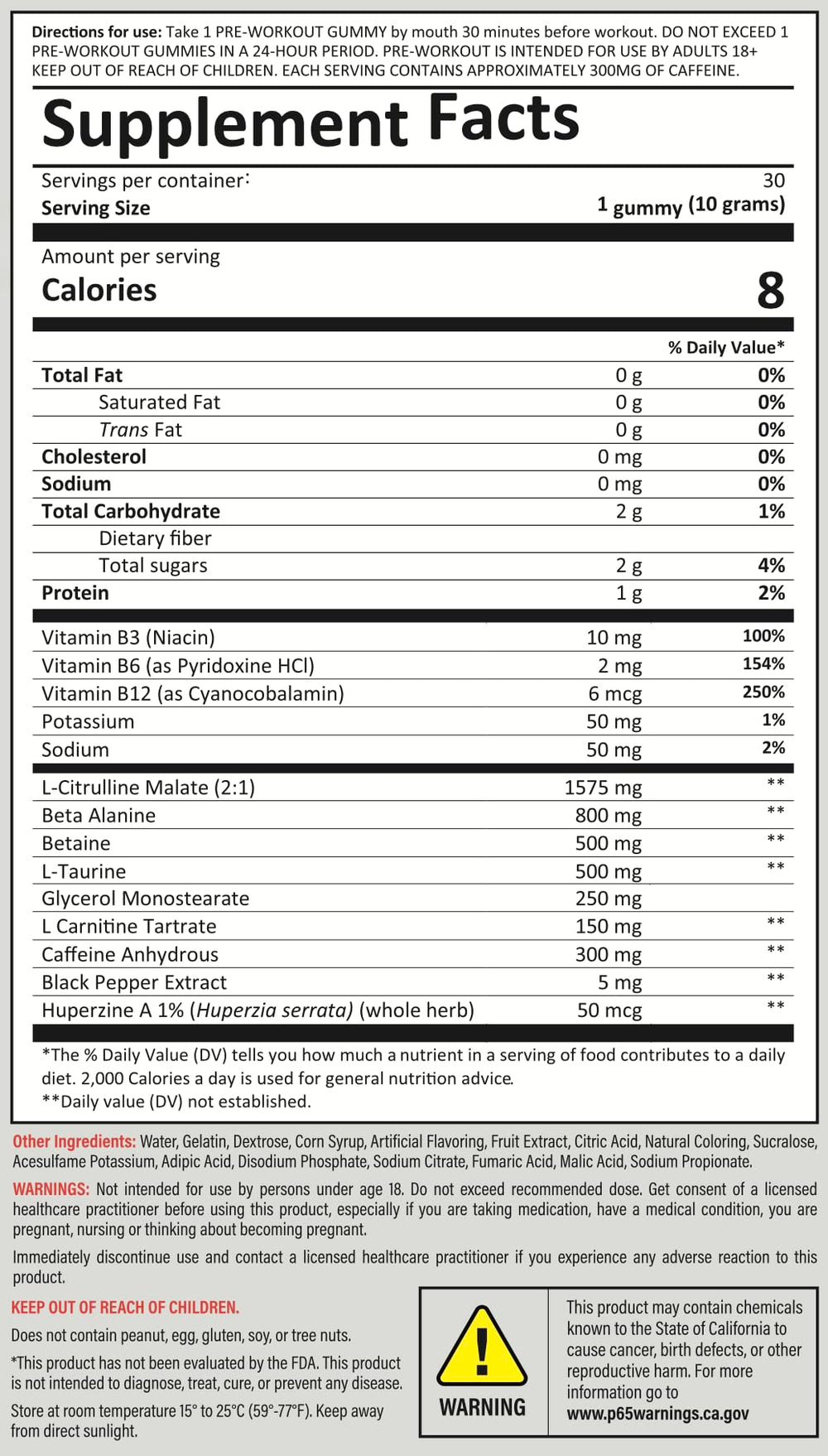 Kodagenix pre-workout gummies pour shows quick, on-the-go energy before training.