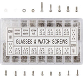 Kodrily 1000-piece eyeglass screws repair kit box front view
