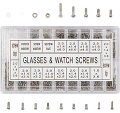 Kodrily 1000-piece eyeglass screws repair kit box front view
