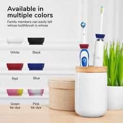 Toothbrush with drip guard positioned between head and handle
