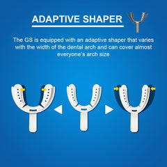 KOHEEL GS Mouth Guard detail showing uniform wall thickness