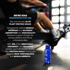 Koia Elite packaging and 12-pack display