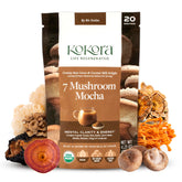 Kokora 7 Mushroom Mocha packaging label
