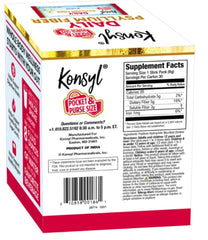 Single Konsyl psyllium fiber stick pack