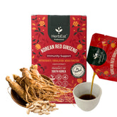 Korean Red Ginseng Prime Extract sachet showing 11mg ginsenosides per serving
