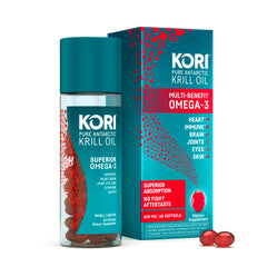 Kori Krill Oil 600mg softgel bottle