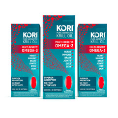 Kori Krill Oil bottle front view