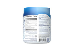 Ingredients: Blue Spirulina, Ashwagandha, Lemon Balm, Reishi, Passion Flower Extract, Coconut and Blueberry