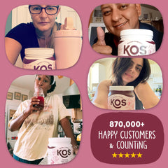 KOS Organic Beet Root Powder on oats adds natural color and flavor.