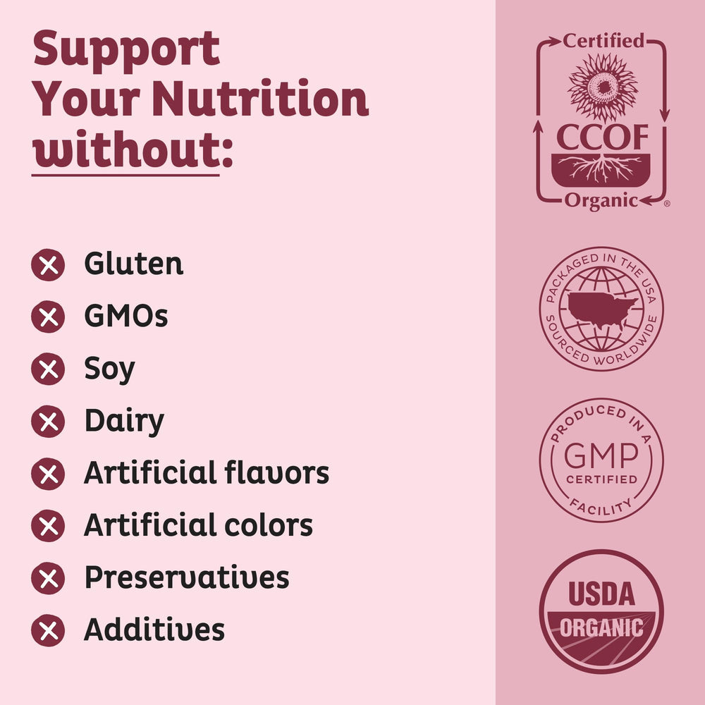 Plant-based, gluten-free organic beet root powder