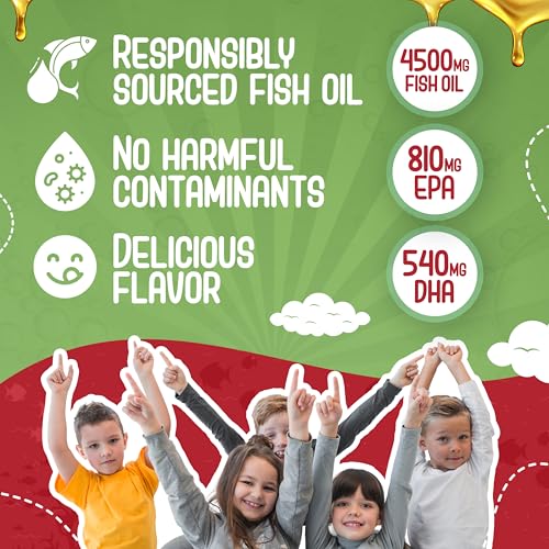 Kosher certified omega-3 kids label