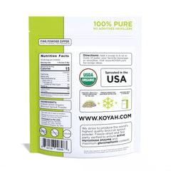 KOYAH broccoli sprout powder packaging