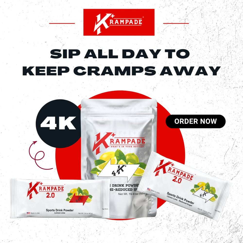 Krampade cramp relief packaging