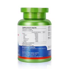 Two bottles of Krill Oil 1000 mg 240 softgels