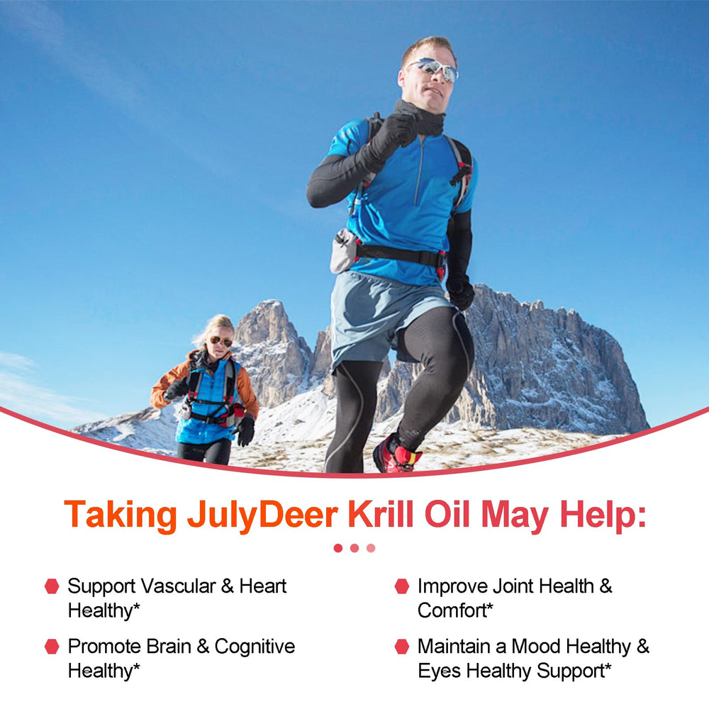 Omega-3 EPA and DHA from krill oil