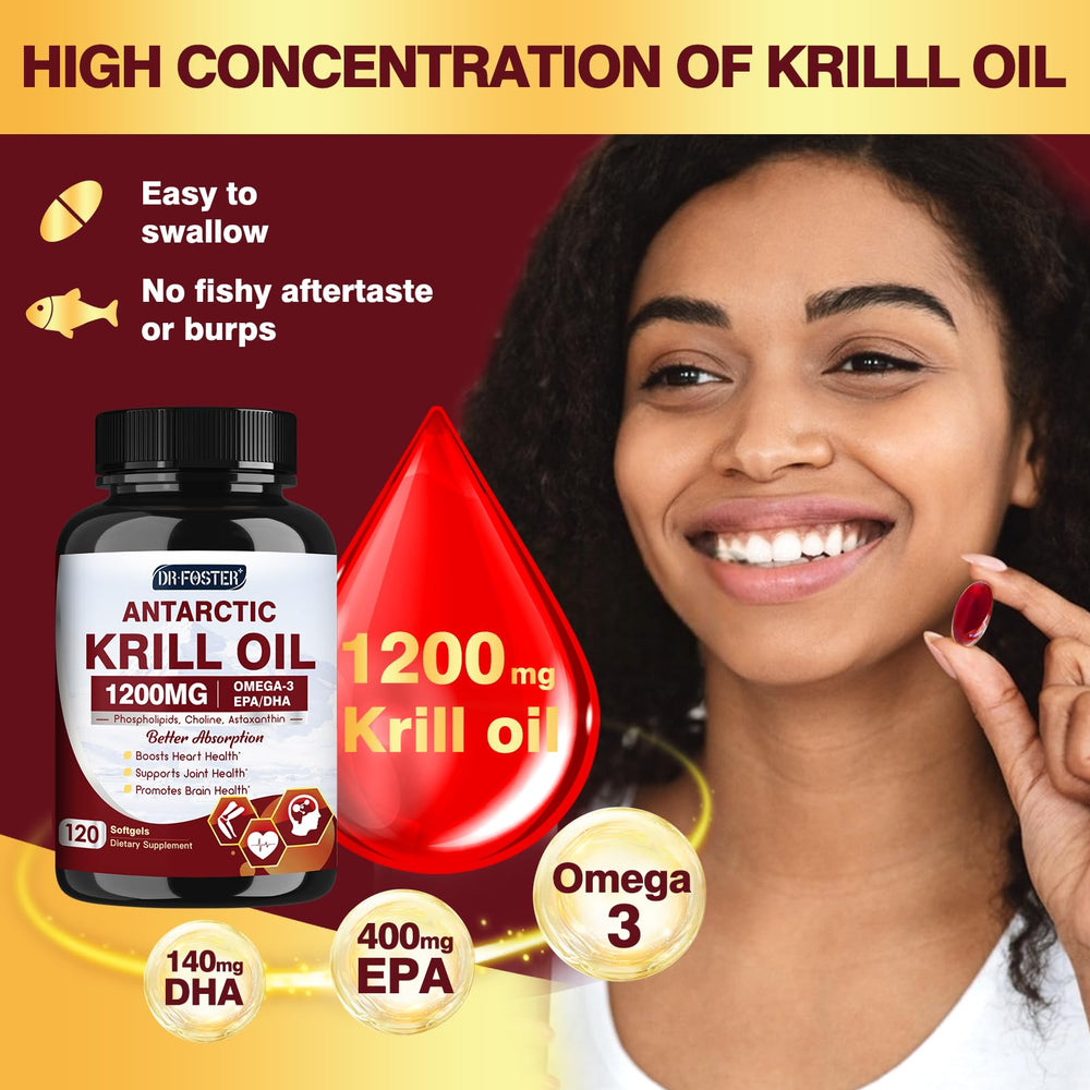 Phospholipid-bound krill oil for improved absorption